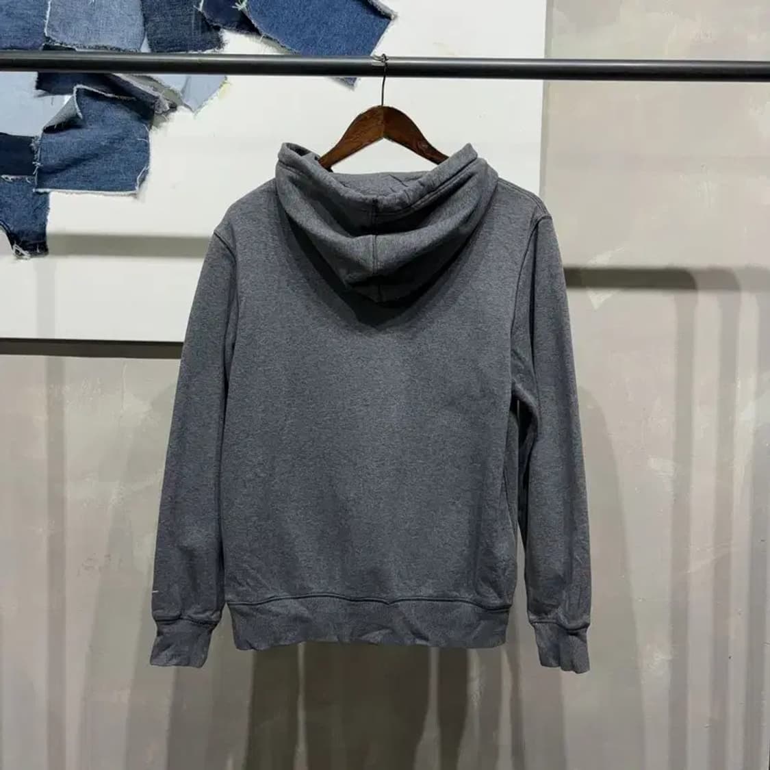 (95) 나이키 여성 스트릿 빅로고 자수 기모 후드집업 자켓 상품이미지4