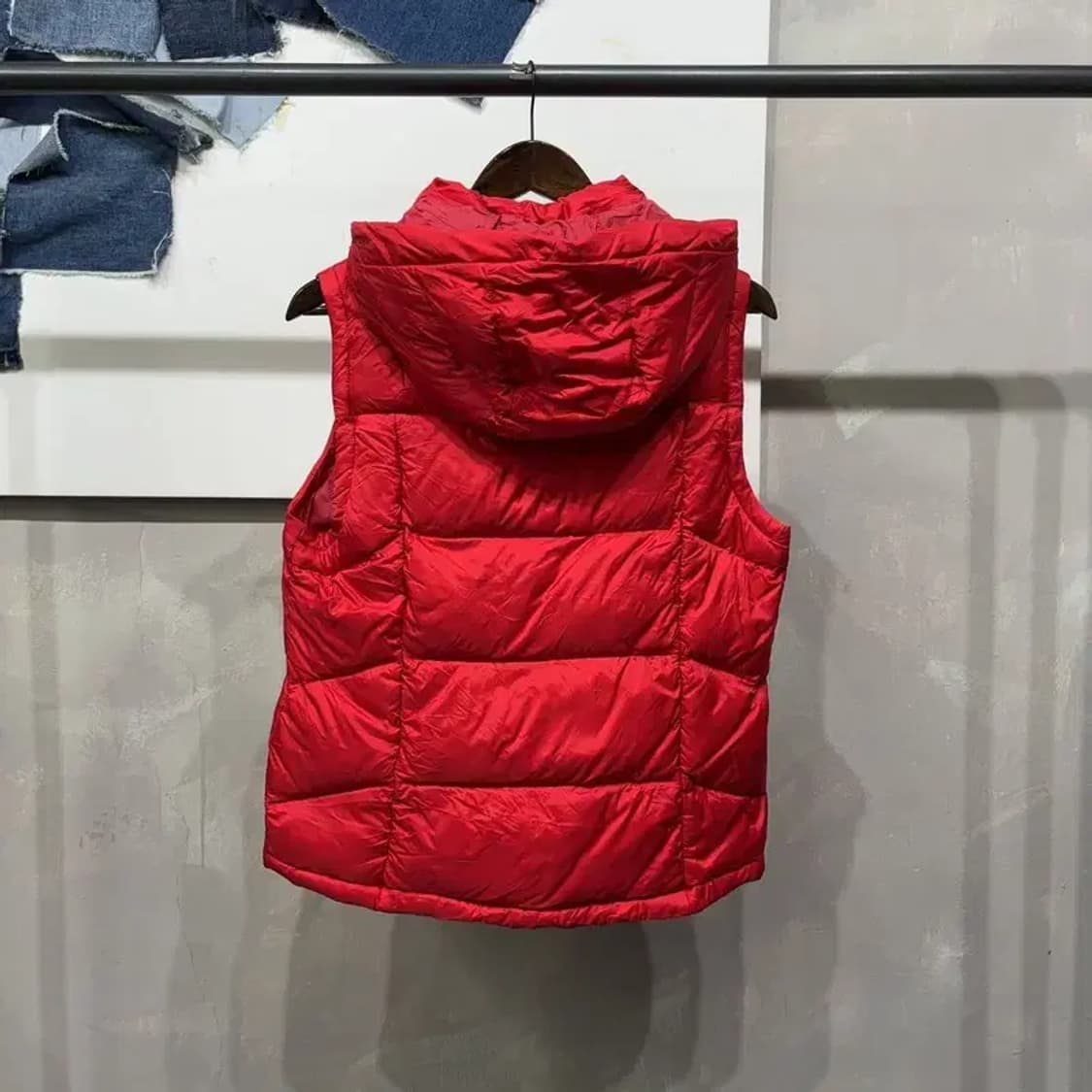 (100) 코오롱스포츠 여성 아웃도어 구스다운 거위털 패딩조끼 상품이미지4