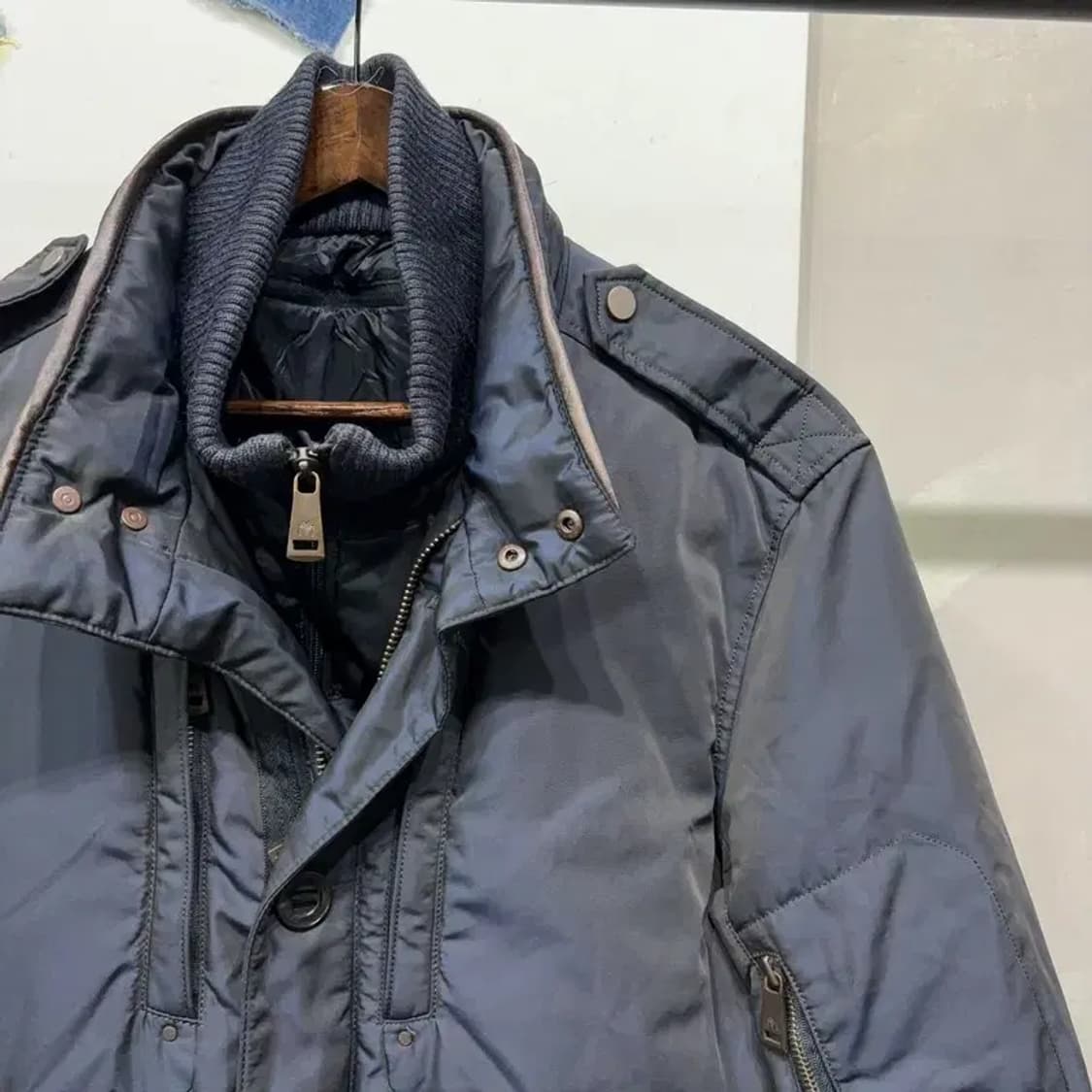 (105) 일꼬르소 캐주얼 구스다운 거위털 하프 패딩 상품이미지3