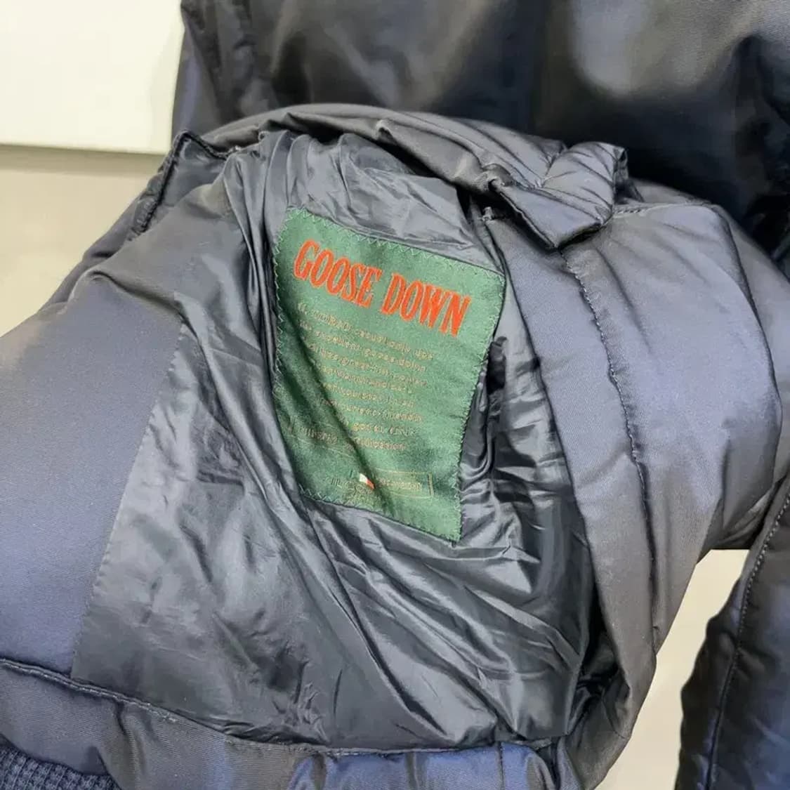 (105) 일꼬르소 캐주얼 구스다운 거위털 하프 패딩 상품이미지5