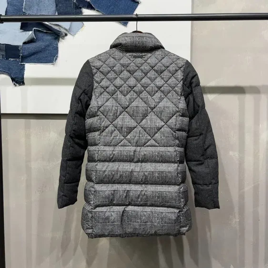 (95) 헨리코튼 골프 여성 덕다운 오리털 퀼팅 하프 패딩 점퍼 상품이미지4