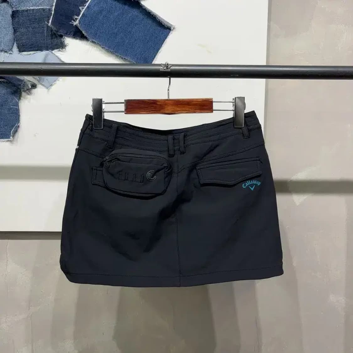 (27인치) 캘러웨이 여성 골프 스포츠 미니스커트 치마 상품이미지3