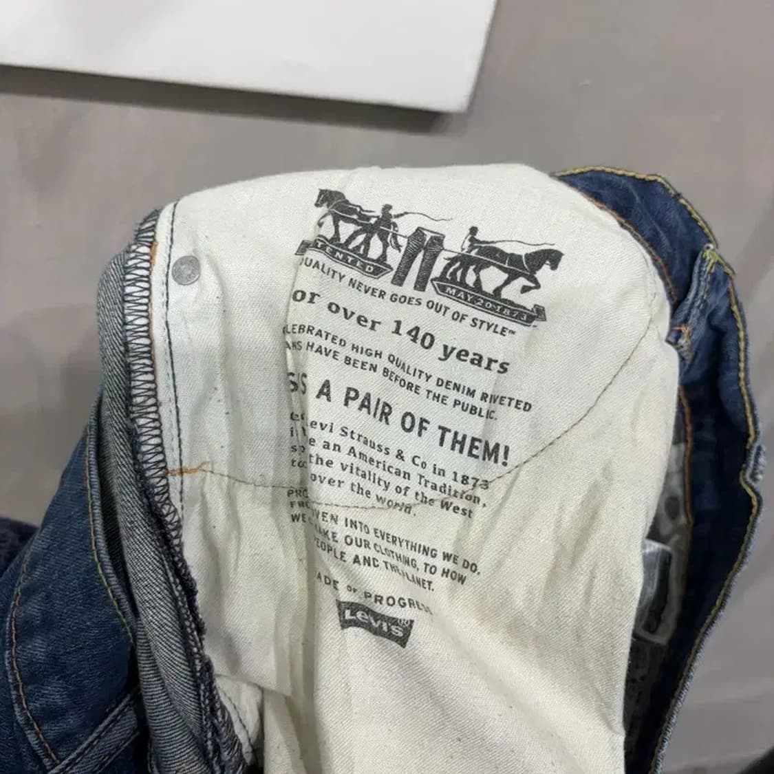 (32인치) 리바이스 511 캐주얼 청바지 데님팬츠 상품이미지5