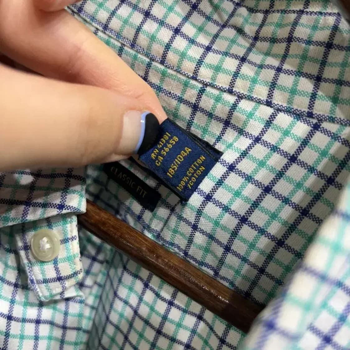 (115) 폴로 랄프로렌 캐주얼 멀티포니 체크 셔츠 남방 상품이미지5