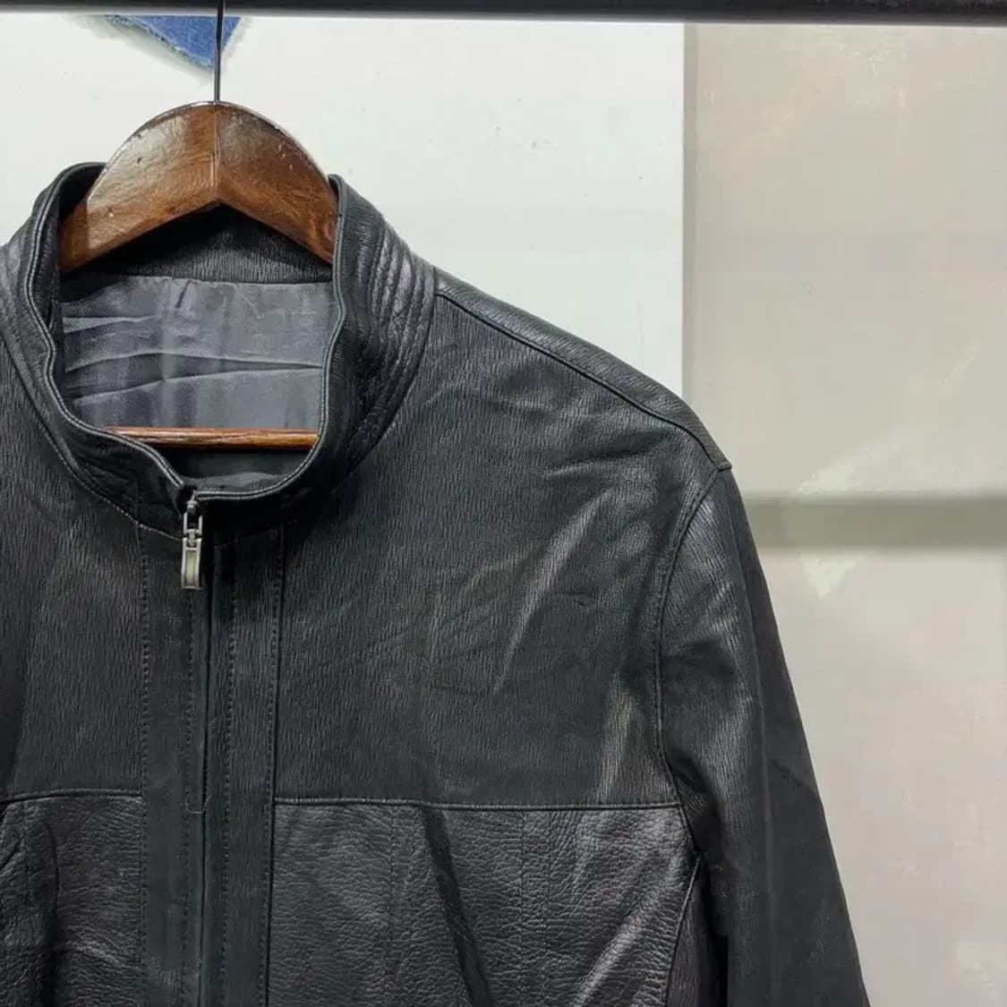 (95) 인디안 캐주얼 빈티지 양가죽 싱글 라이더 자켓 상품이미지3