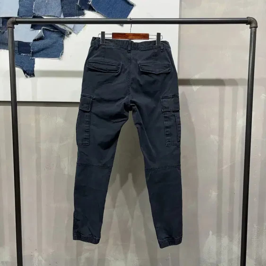 (32인치) H.M 흐앤므 밀리터리 카고 조거팬츠 바지 상품이미지3