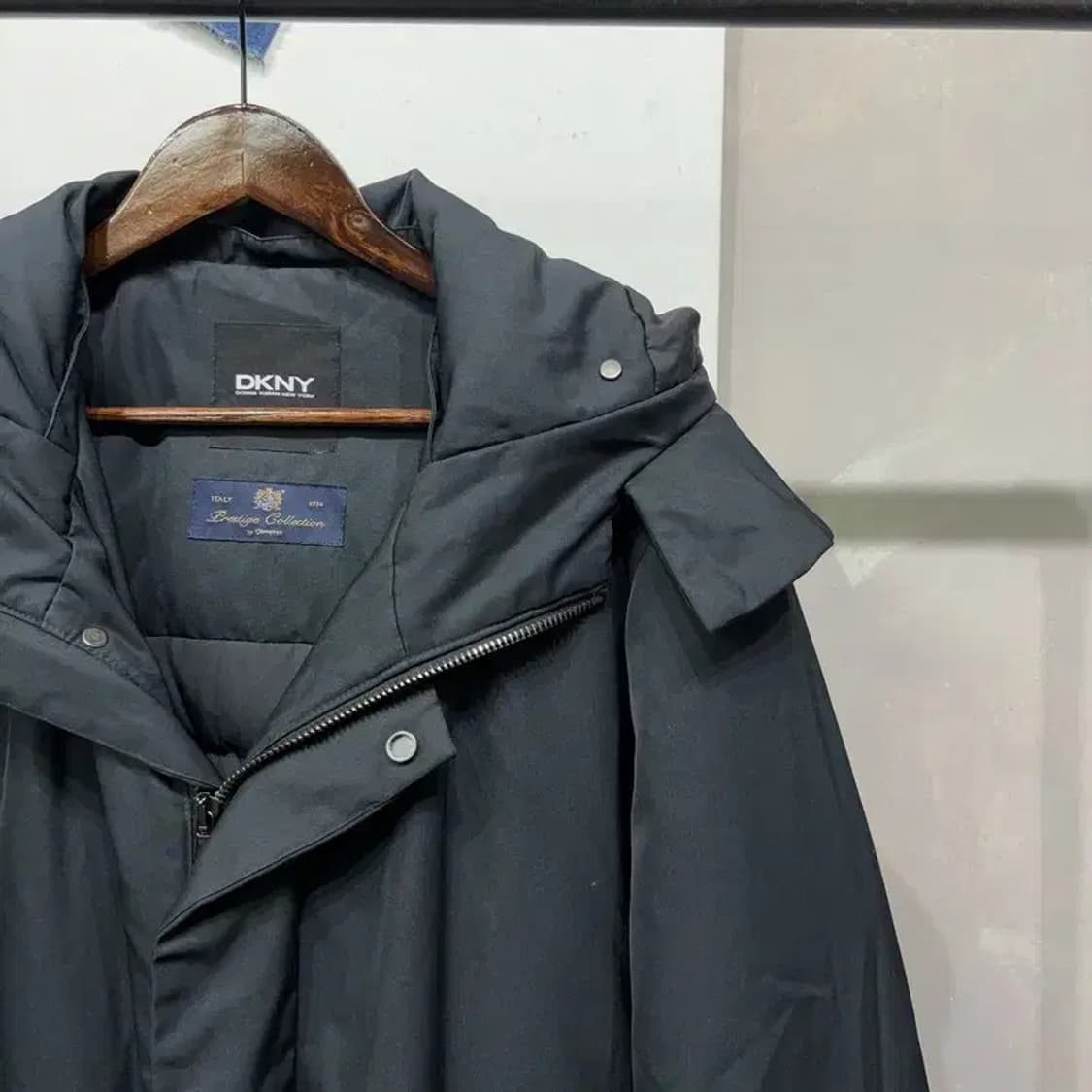 (100) 디케이엔와이 DKNY 캐주얼 구스다운 거위털 롱 패딩 상품이미지3