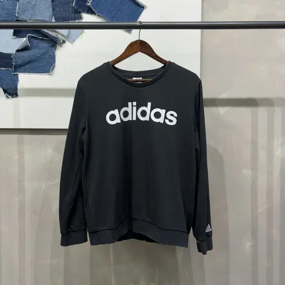 (95) 아디다스 스트릿 캐주얼 프린팅 맨투맨 긴팔 티 상품이미지1