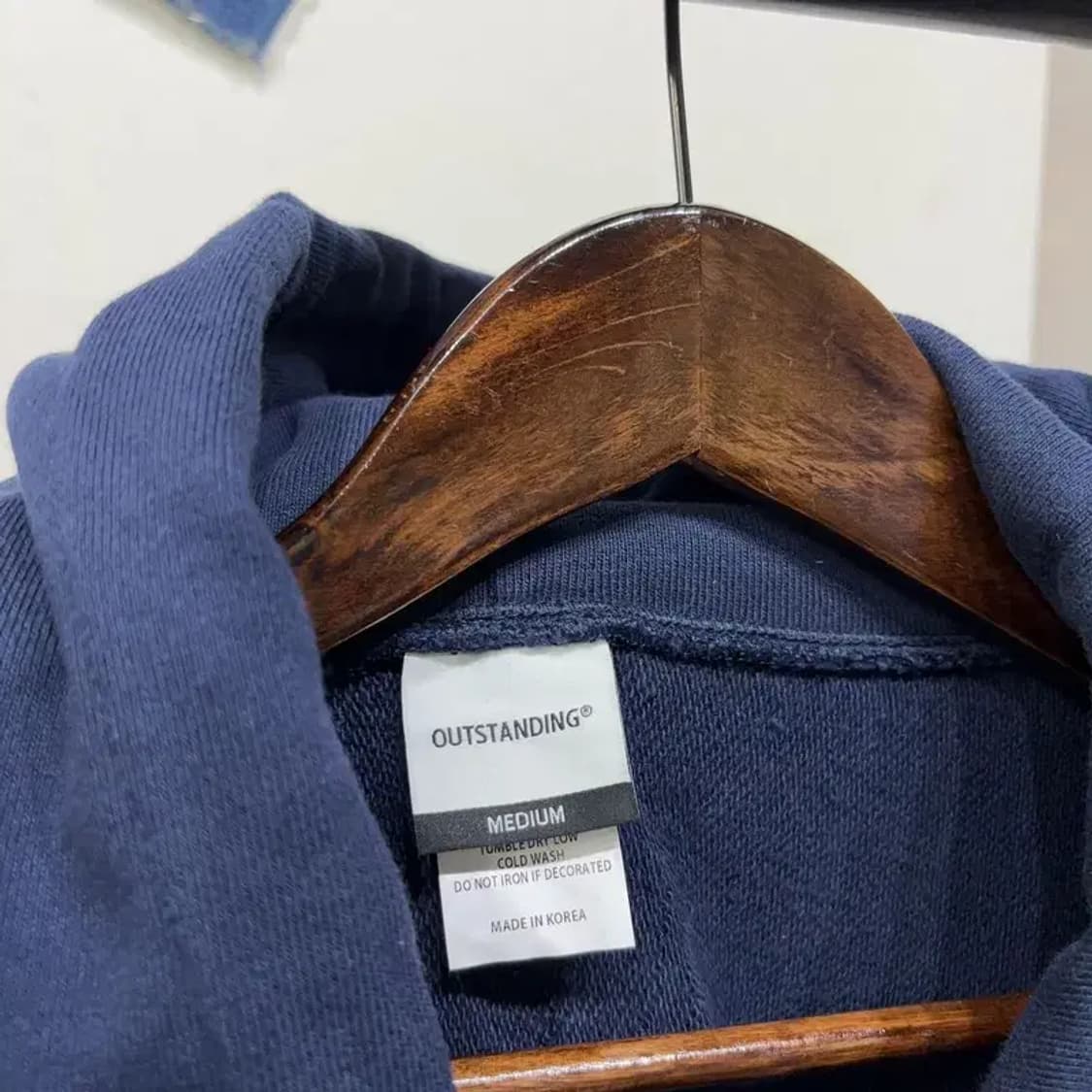 (105) 아웃스탠딩 스트릿 캐주얼 프린팅 후드티 상품이미지2