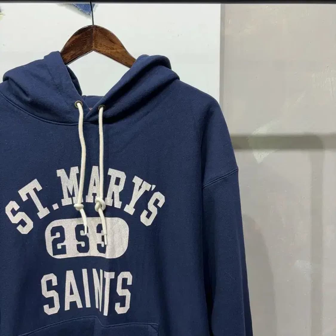 (105) 아웃스탠딩 스트릿 캐주얼 프린팅 후드티 상품이미지3