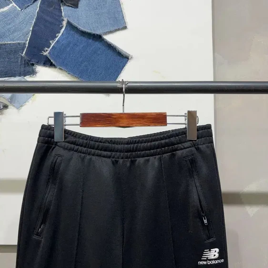 (28~30인치) 뉴발란스 여성 캐주얼 스포츠 밴딩 운동바지 상품이미지2