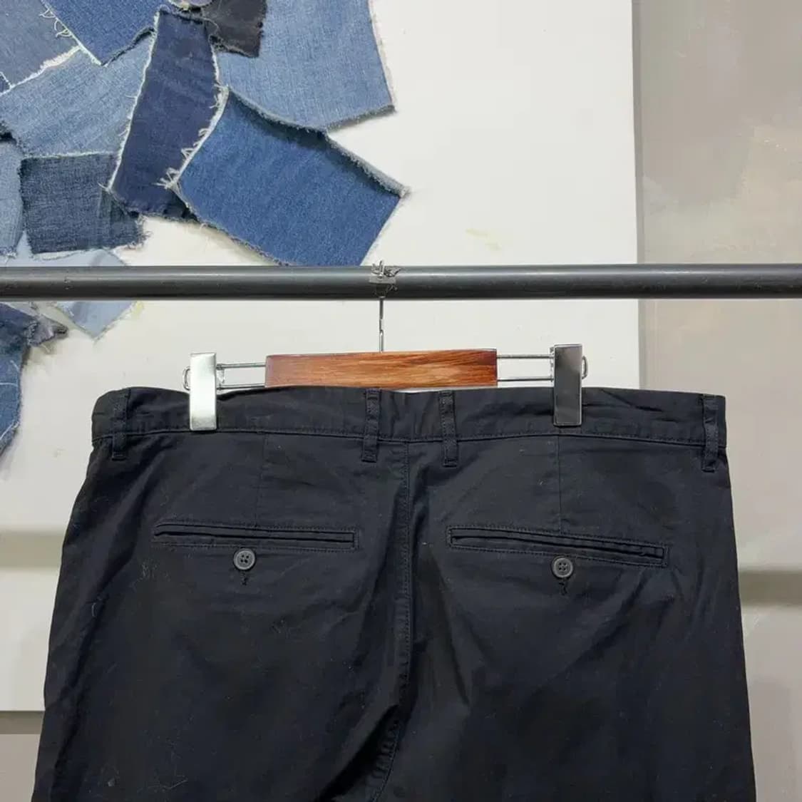 (38인치) H.M 흐앤므 캐주얼 스키니핏 면바지 팬츠 상품이미지4