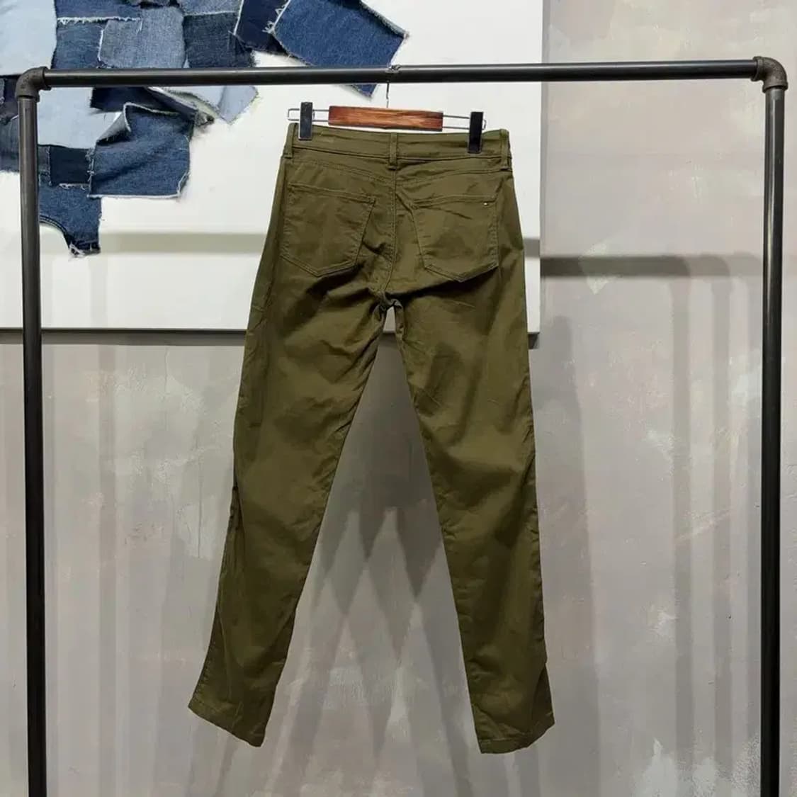 (26인치) 타미힐피거 여성 캐주얼 슬림핏 코튼팬츠 바지 상품이미지3