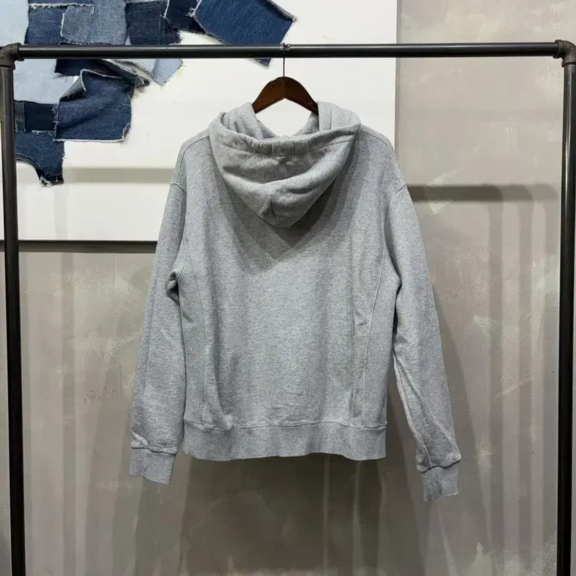 (95) 커버낫 스트릿 캐주얼 자수 로고 후드티 상품이미지4