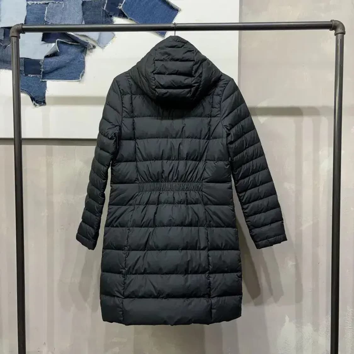 (90) 나이키 여성 스포츠 캐주얼 덕다운 오리털 롱패딩 상품이미지4