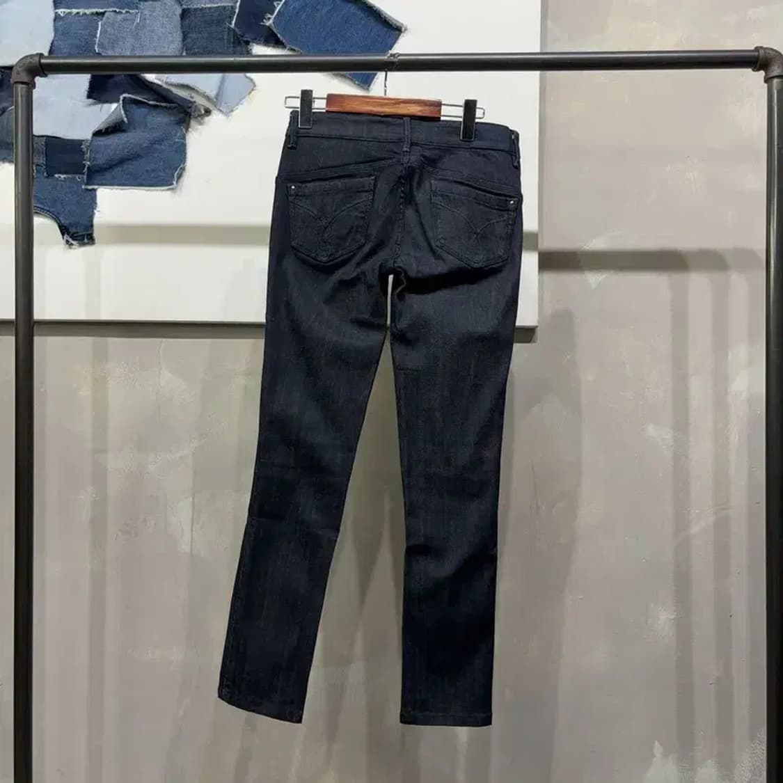 (27인치) 캘빈클라인 CK 여성 스키니 스판 진청바지 데님팬츠 상품이미지3