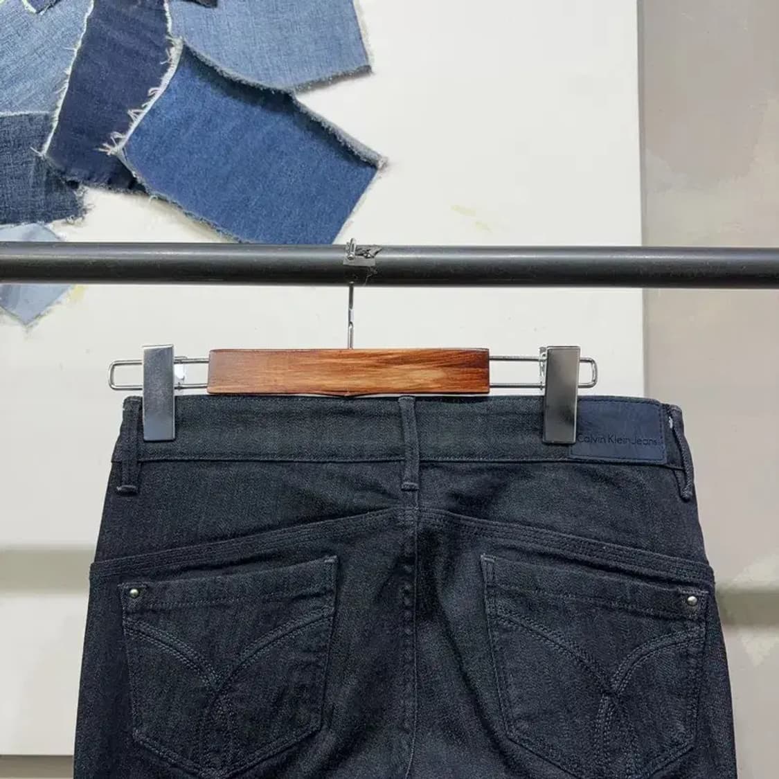 (27인치) 캘빈클라인 CK 여성 스키니 스판 진청바지 데님팬츠 상품이미지4