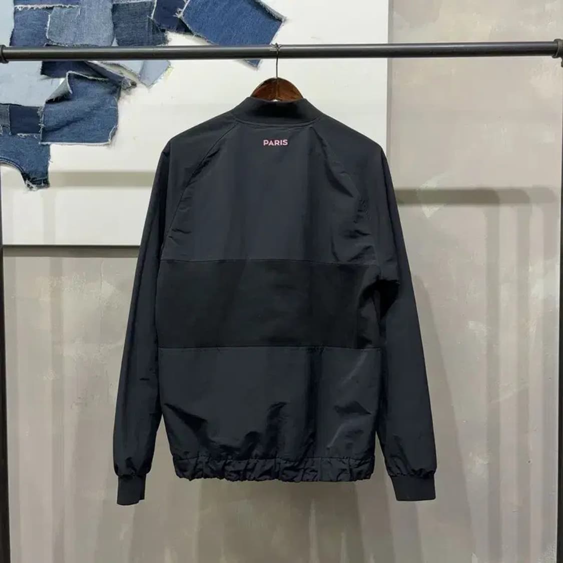 (100) 나이키 파리 생제르망 드라이핏 자수 블루종 점퍼 상품이미지4