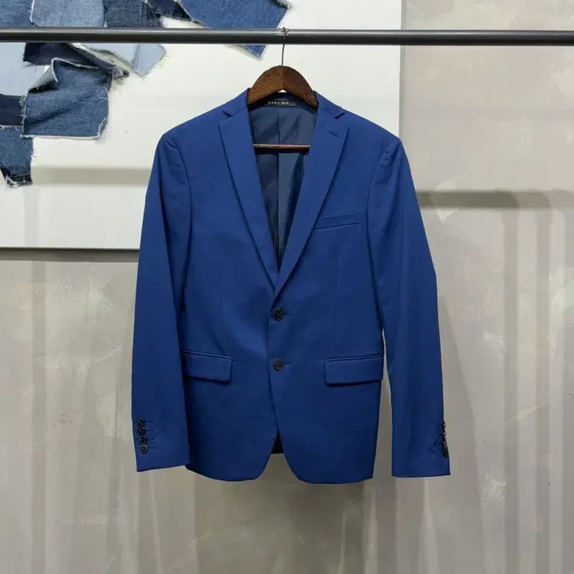 (95) 자라 ZARA 캐주얼 클래식 싱글 블레이저 자켓 상품이미지1