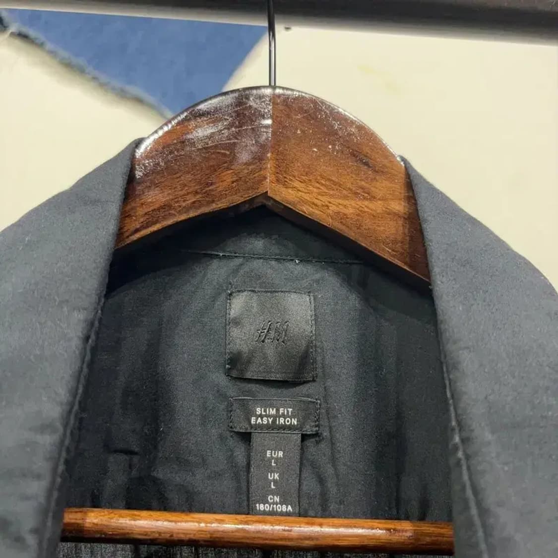 (105) H.M 흐앤므 클래식 캐주얼 슬림핏 셔츠 남방 상품이미지2