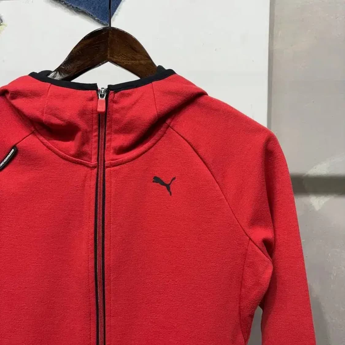 (90) 퓨마 여성 운동 스포츠 후드집업 자켓 상품이미지3