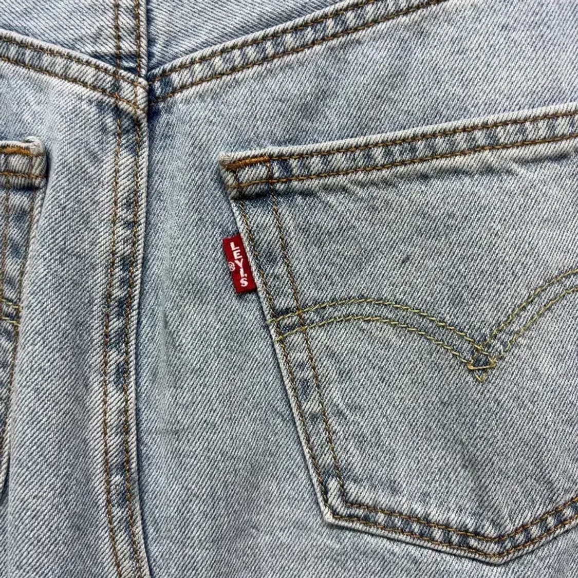 (25인치) 리바이스 빅E 여성 캐주얼 A라인 데님 청스커트 치마 상품이미지5