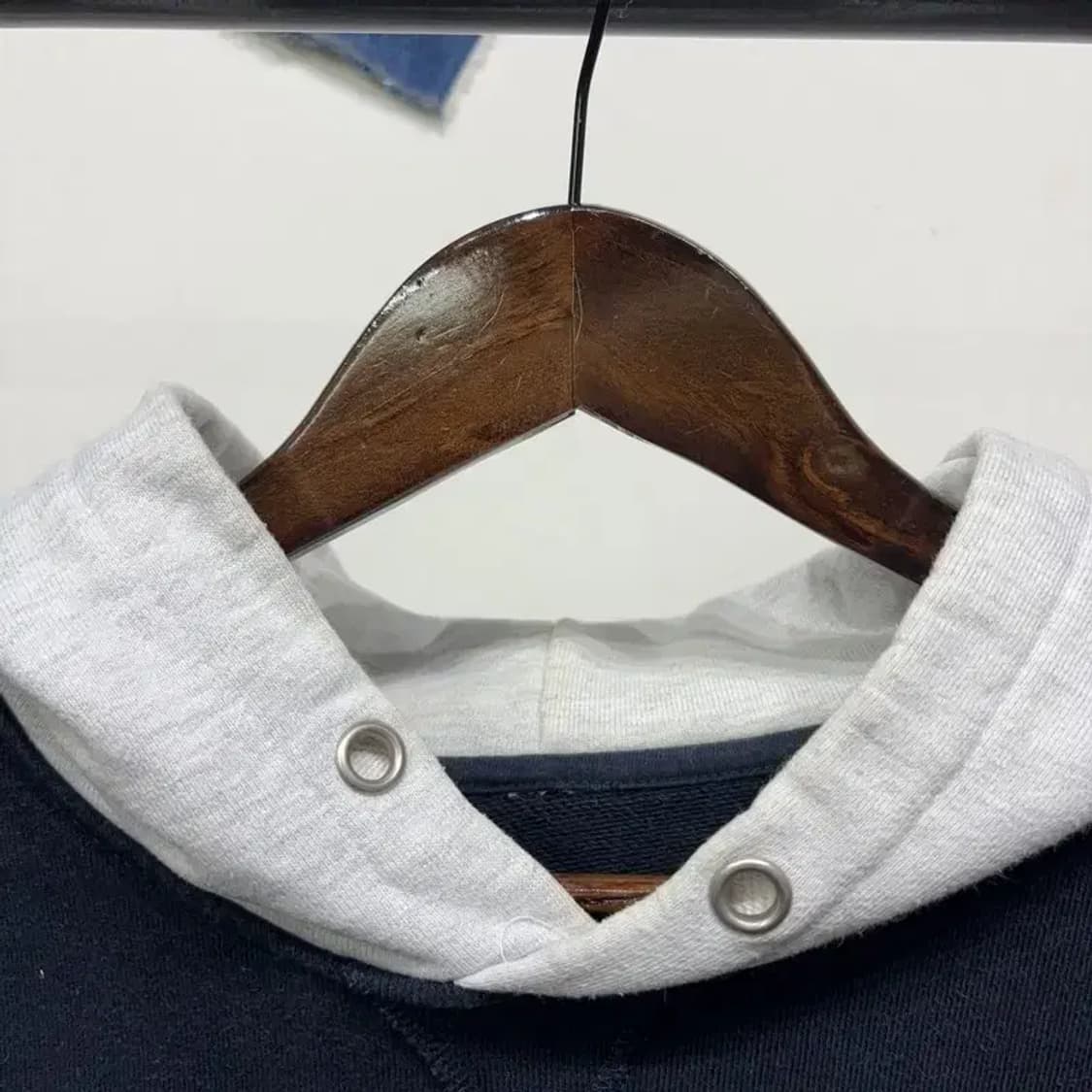 (105) 예일 스트릿 캐주얼 로고 빅프린팅 후드티 상품이미지2