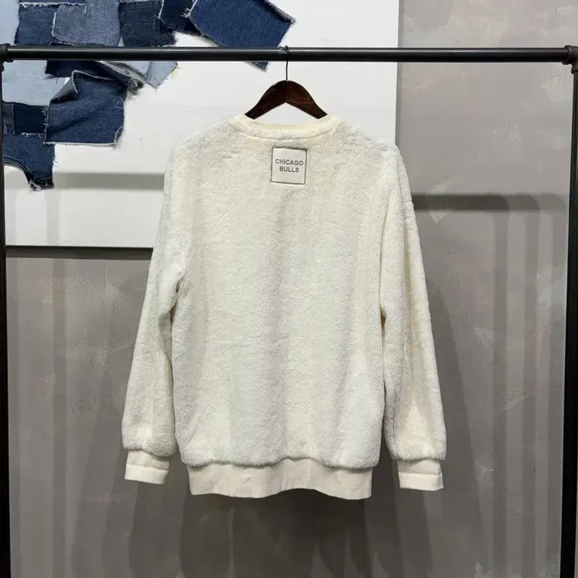 (100) NBA 캐주얼 시카고불스 퍼 맨투맨 긴팔 티 상품이미지4