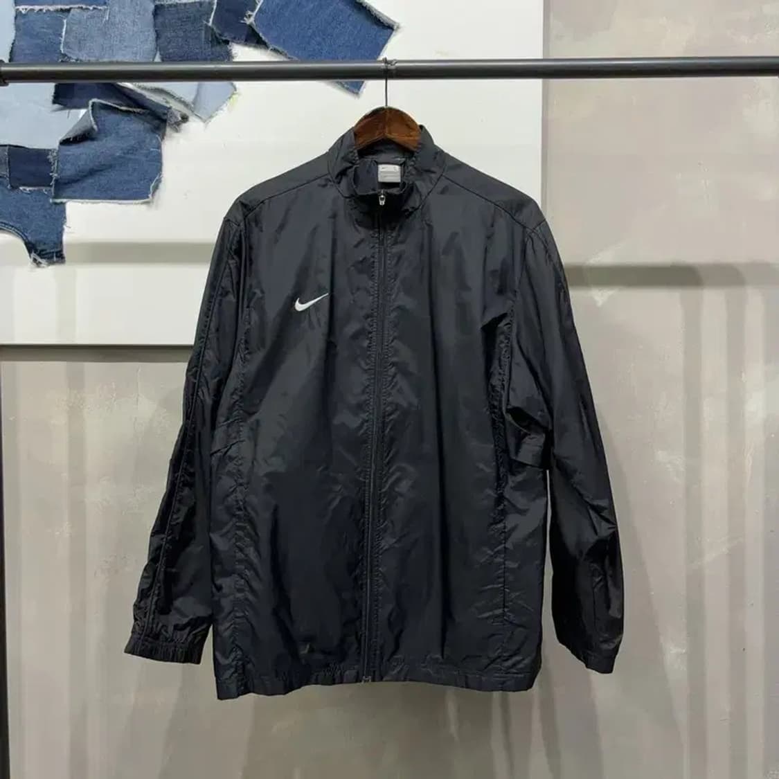 (100) 나이키 올드스쿨 빈티지 바람막이 자켓 상품이미지1