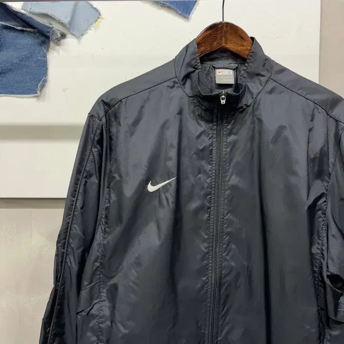 (100) 나이키 올드스쿨 빈티지 바람막이 자켓 상품이미지3