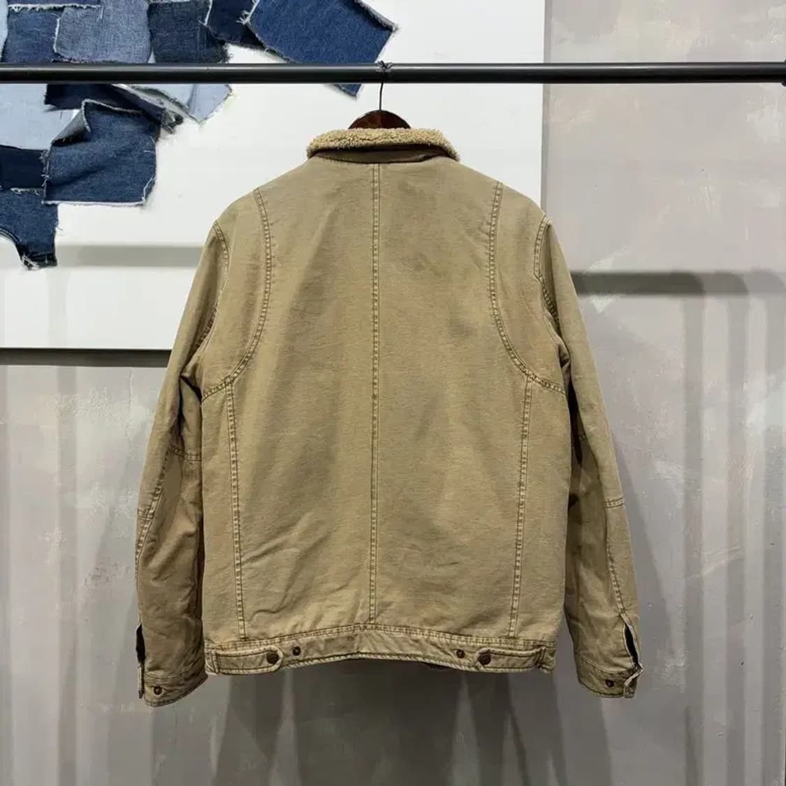 (100) 리바이스 캐주얼 누빔 쉐르파 트러커 자켓 상품이미지4