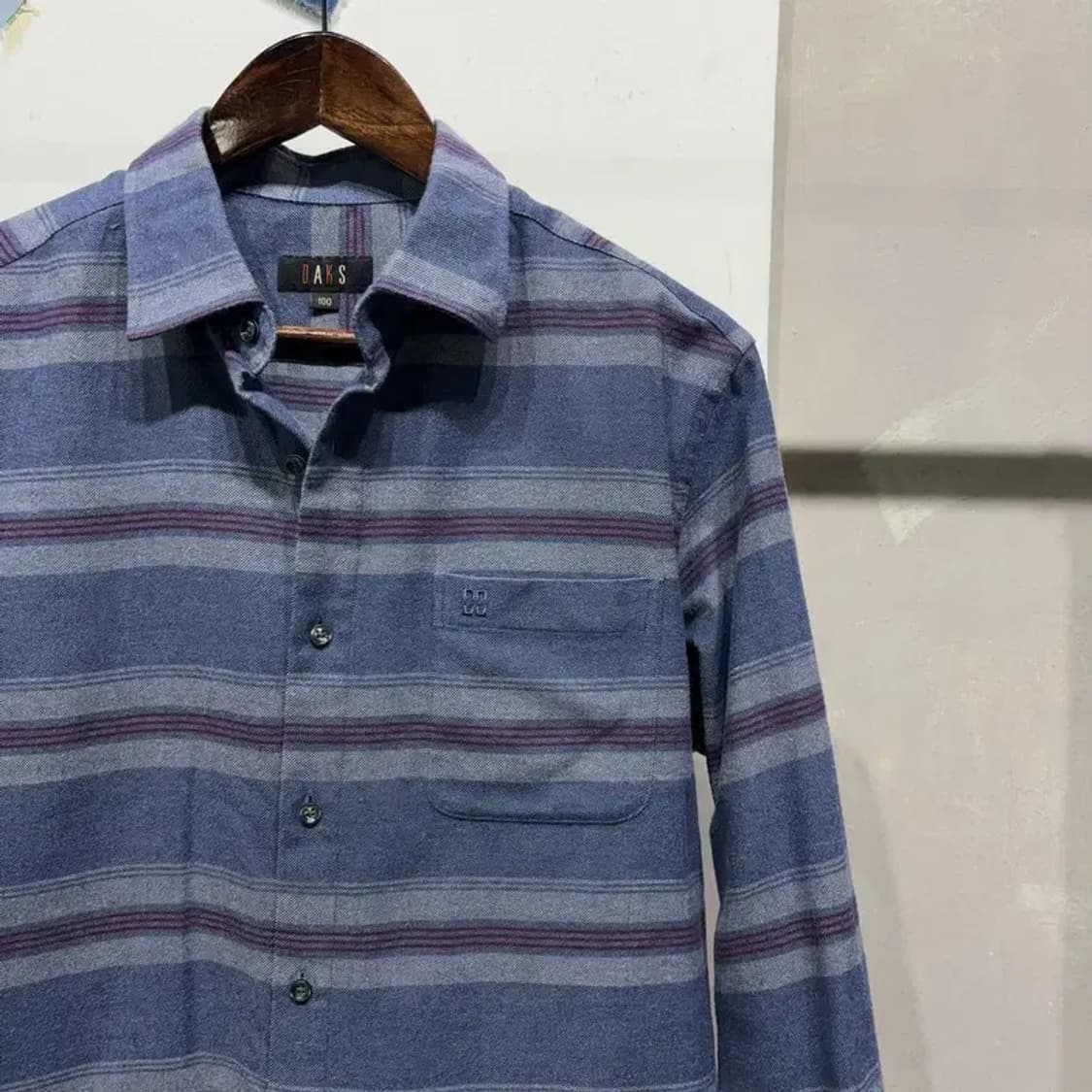 (105) 닥스 클래식 스트라이프 셔츠 남방 상품이미지3