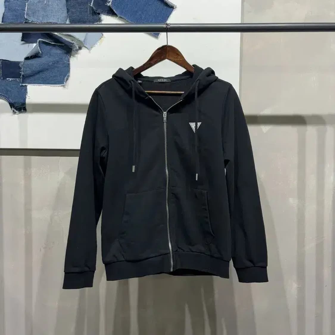 (95) 게스 여성 캐주얼 프린팅 후드집업 자켓 상품이미지1