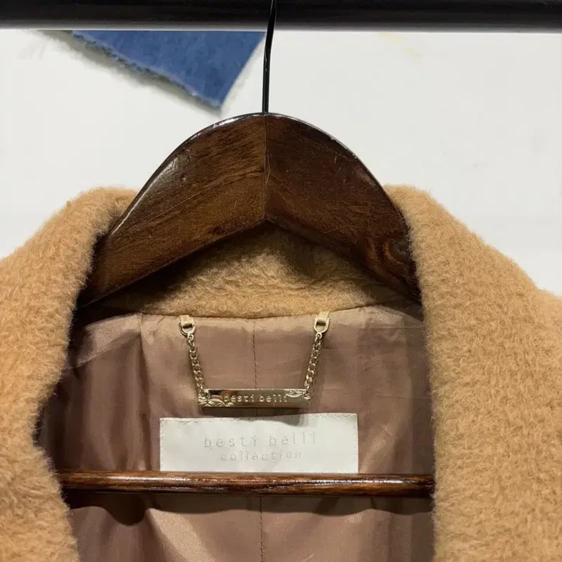 (66) 베스띠벨리 여성 캐주얼 울 알파카 하프 코트 상품이미지2