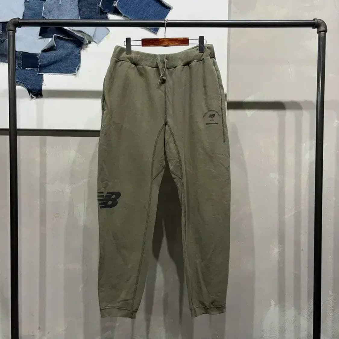 (30~32인치) 디스이즈네버댓X뉴발란스 밴딩 조거팬츠 운동바지 상품이미지1
