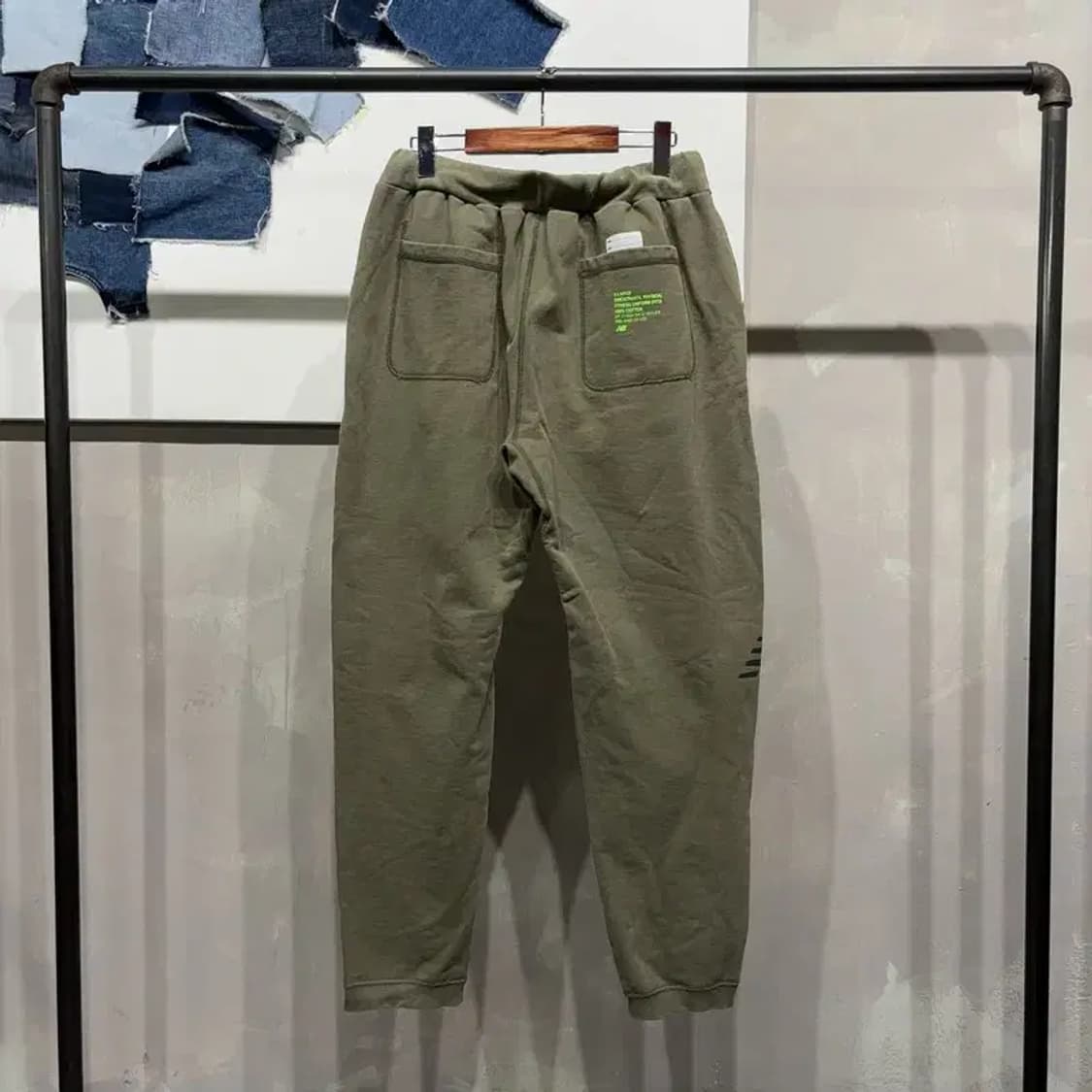 (30~32인치) 디스이즈네버댓X뉴발란스 밴딩 조거팬츠 운동바지 상품이미지3