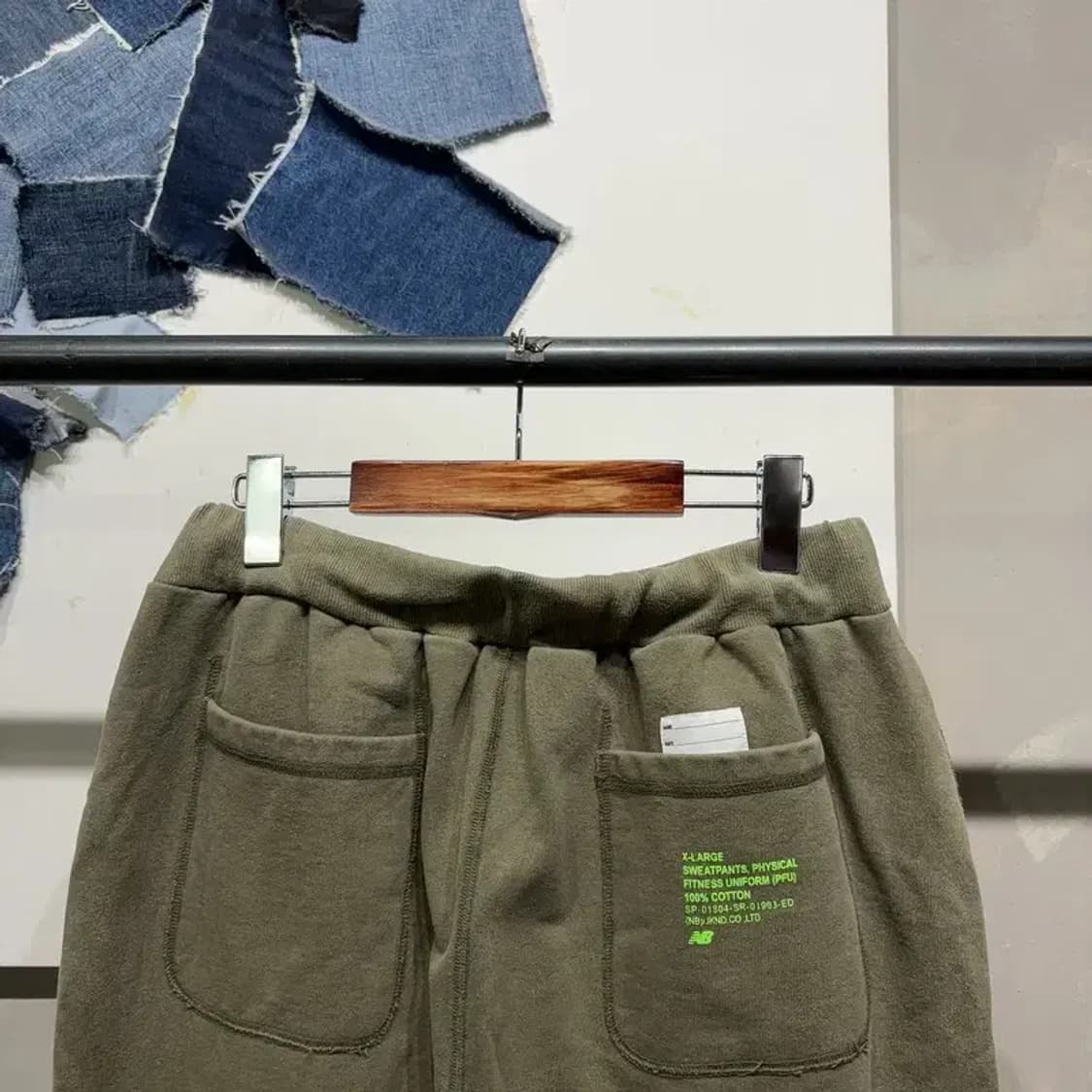 (30~32인치) 디스이즈네버댓X뉴발란스 밴딩 조거팬츠 운동바지 상품이미지4