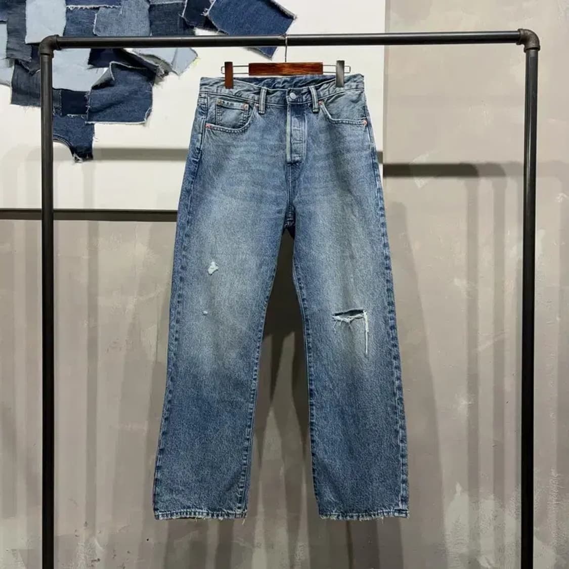 (30인치) GAP 갭 90s 루즈 디스트로이드진 워싱 청바지 상품이미지1