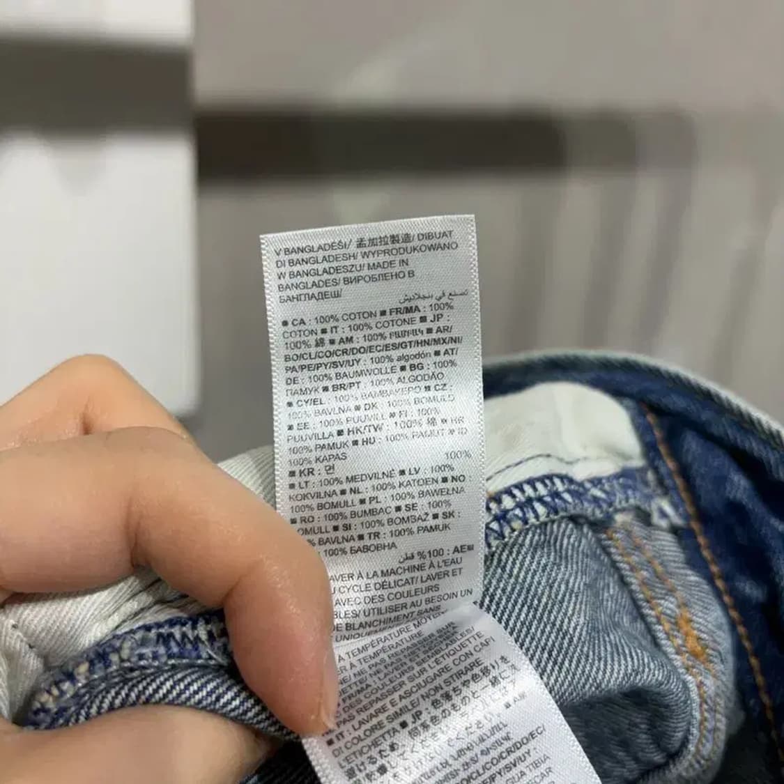 (30인치) GAP 갭 90s 루즈 디스트로이드진 워싱 청바지 상품이미지6