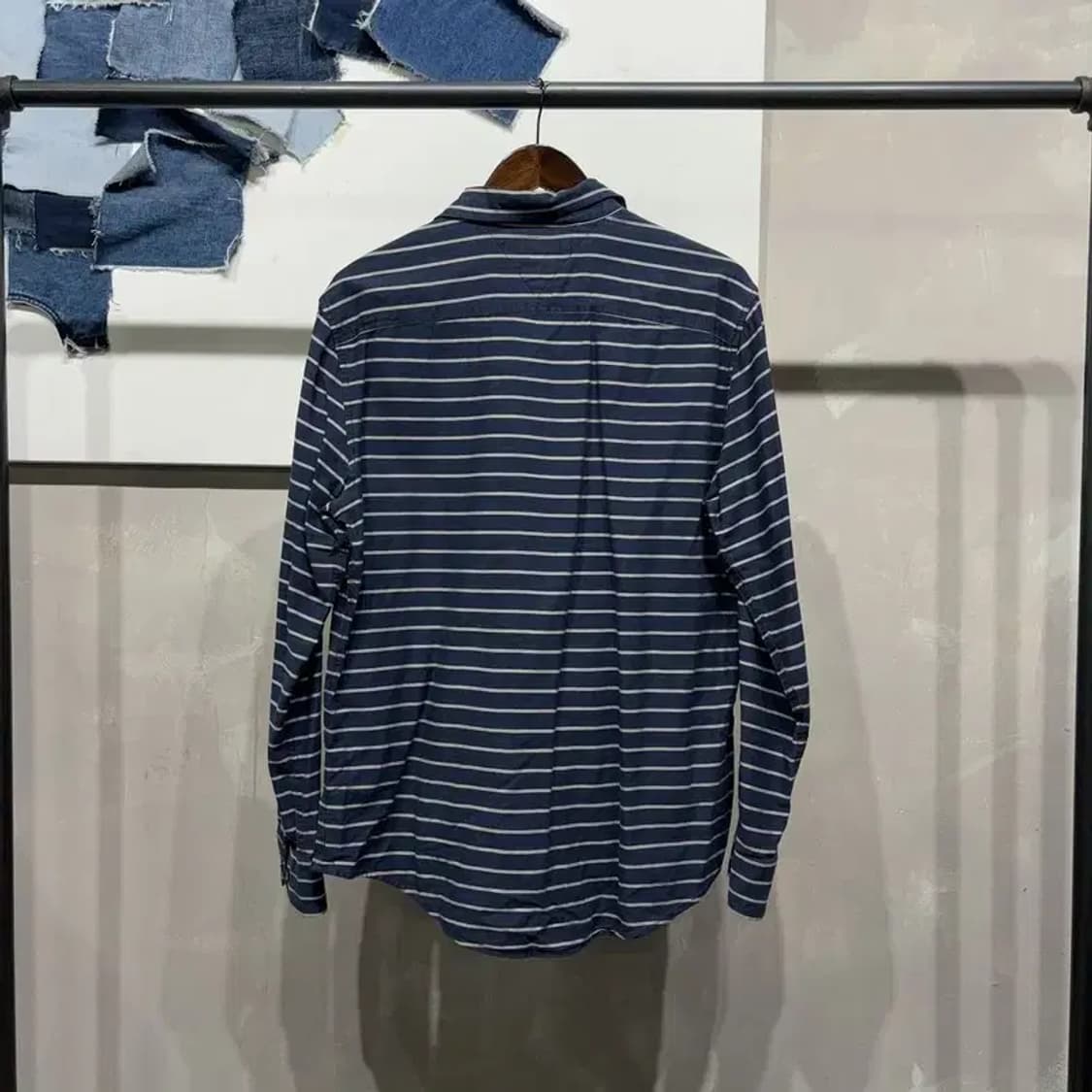 (105) 타미힐피거 캐주얼 스트라이프 셔츠 남방 상품이미지4