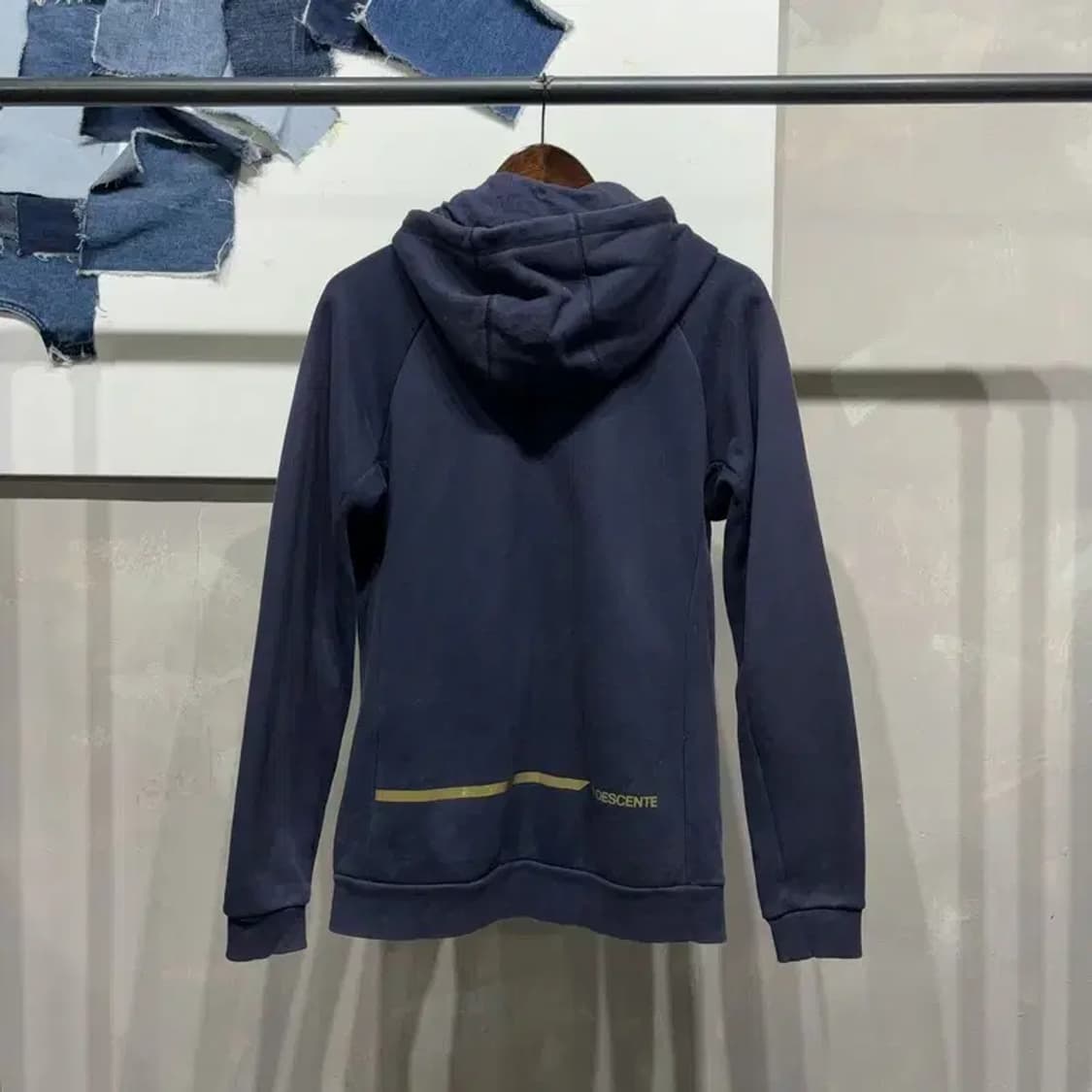 (100) 데상트 운동 스포츠 프린팅 후드집업 자켓 상품이미지4