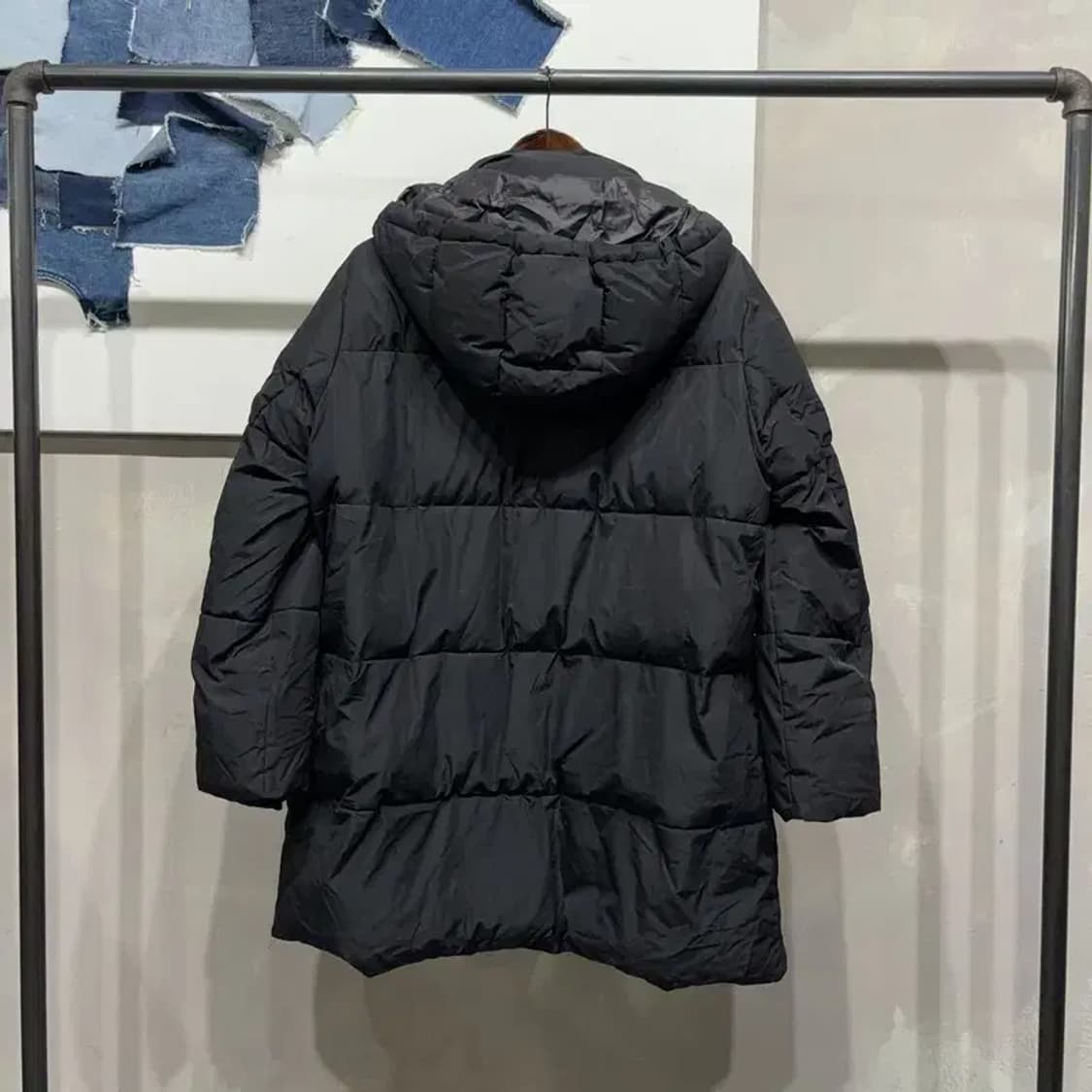 (95) 자라 ZARA 캐주얼 클래식 다운 후드 롱패딩 상품이미지4