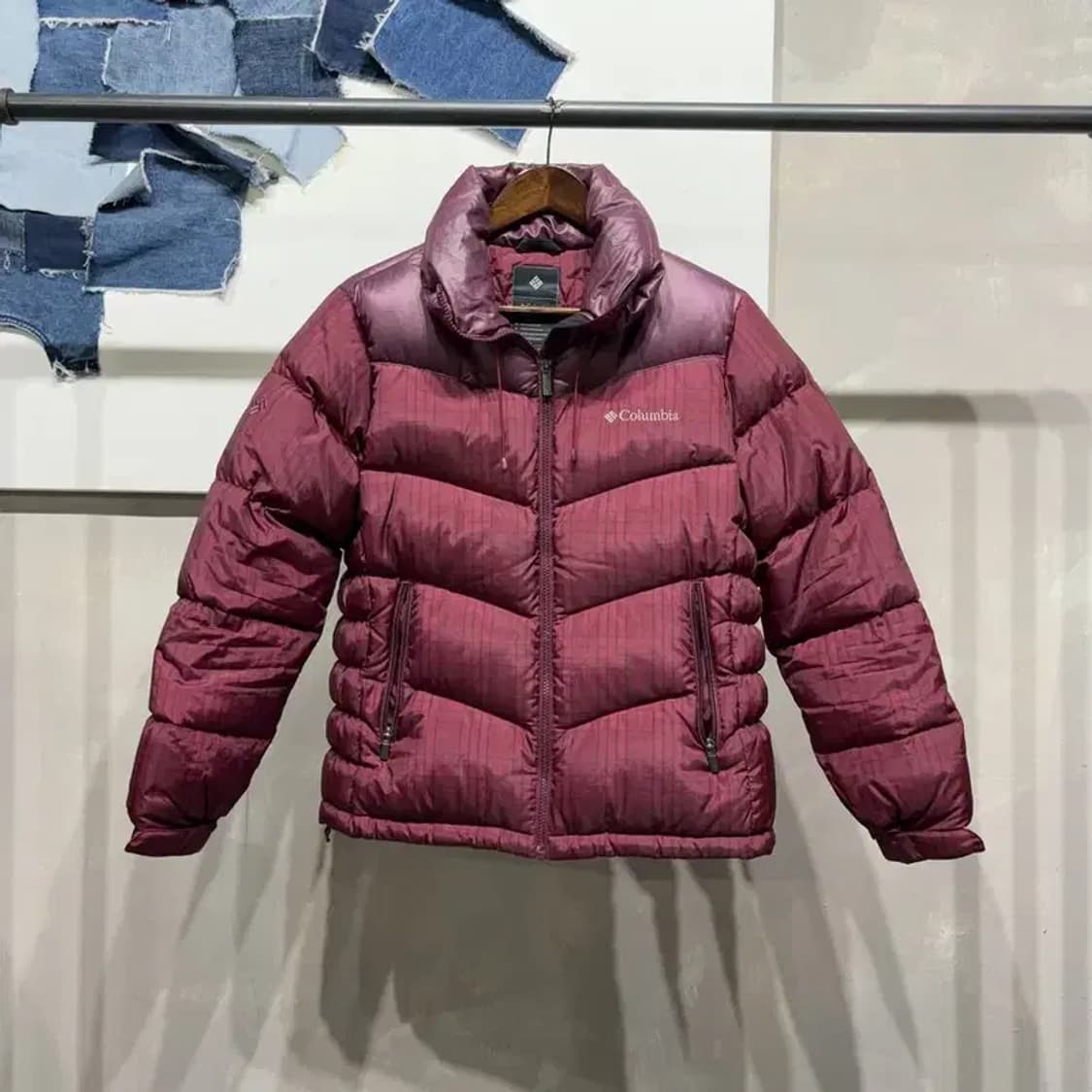 (95) 콜롬비아 여성 등산 아웃도어 구스다운 거위털 패딩 상품이미지1