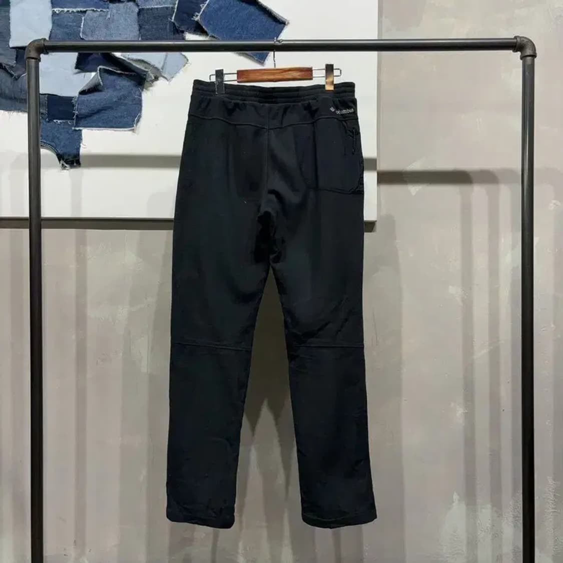 (30~32인치) 콜롬비아 아웃도어 캐주얼 후리스 밴딩 운동바지 팬츠 상품이미지3