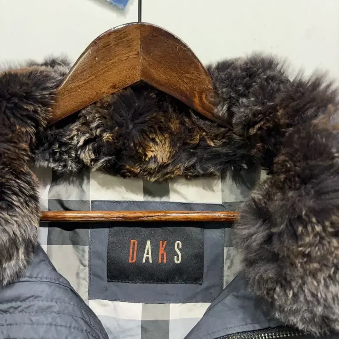 (100) 닥스 커위털 구스다운 거위털 렉스털 후드 하프 패딩 상품이미지2