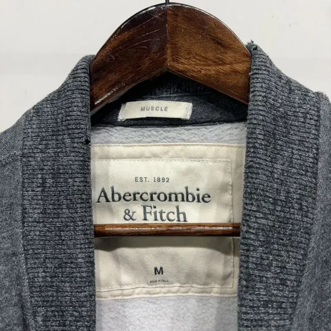 (95) 아베크롬비 스트릿 캐주얼 머슬핏 기모 블루종 자켓 상품이미지2