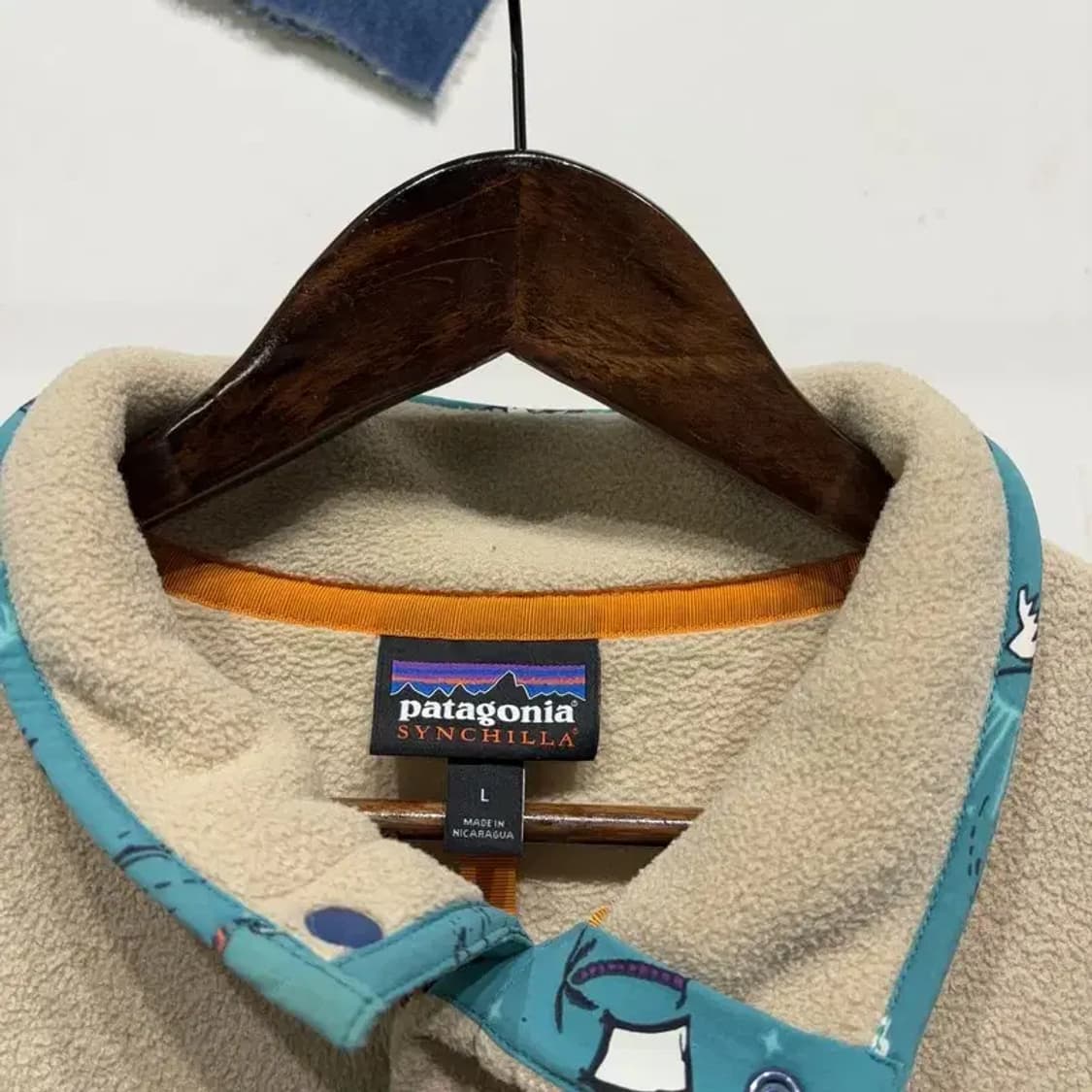 (100) 파타고니아 신칠라 반집업 후리스 맨투맨 긴팔 티 상품이미지2