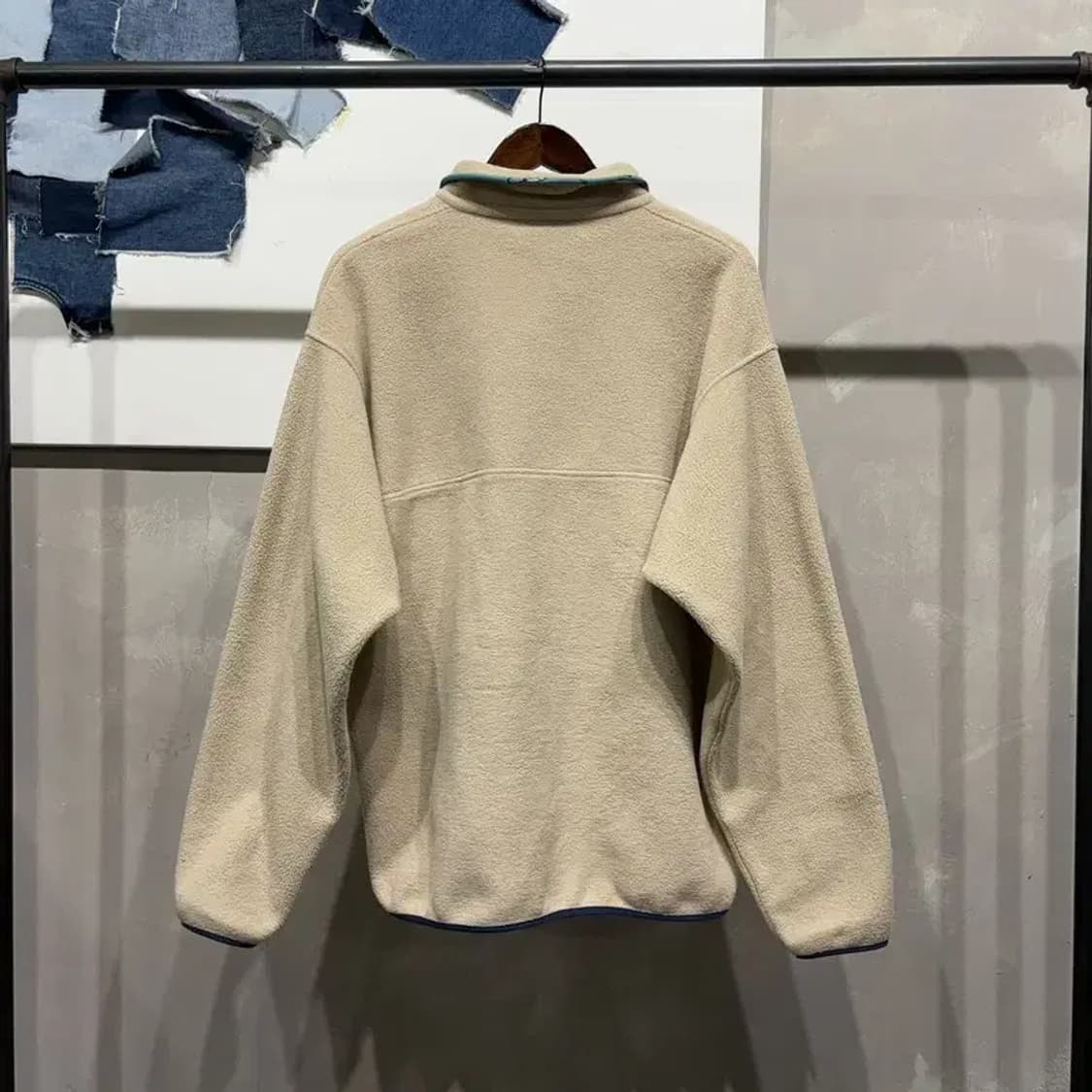 (100) 파타고니아 신칠라 반집업 후리스 맨투맨 긴팔 티 상품이미지4