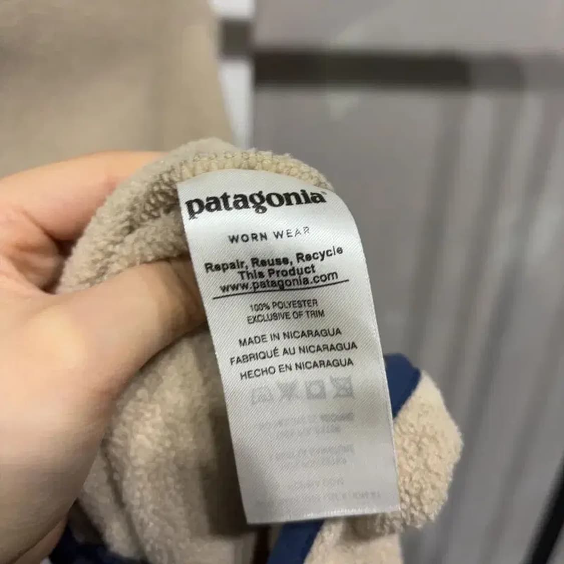 (100) 파타고니아 신칠라 반집업 후리스 맨투맨 긴팔 티 상품이미지5
