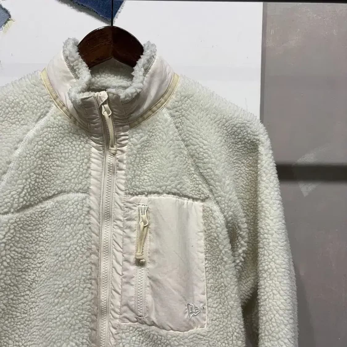 (95) 뉴에라 캐주얼 스트릿 양털 뽀글이 후리스 자켓 상품이미지3